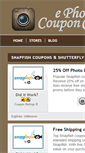 Mobile Screenshot of ephotocouponcodes.com